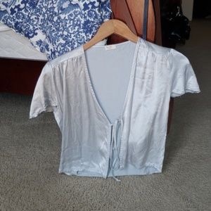 Brandy Melville silk top